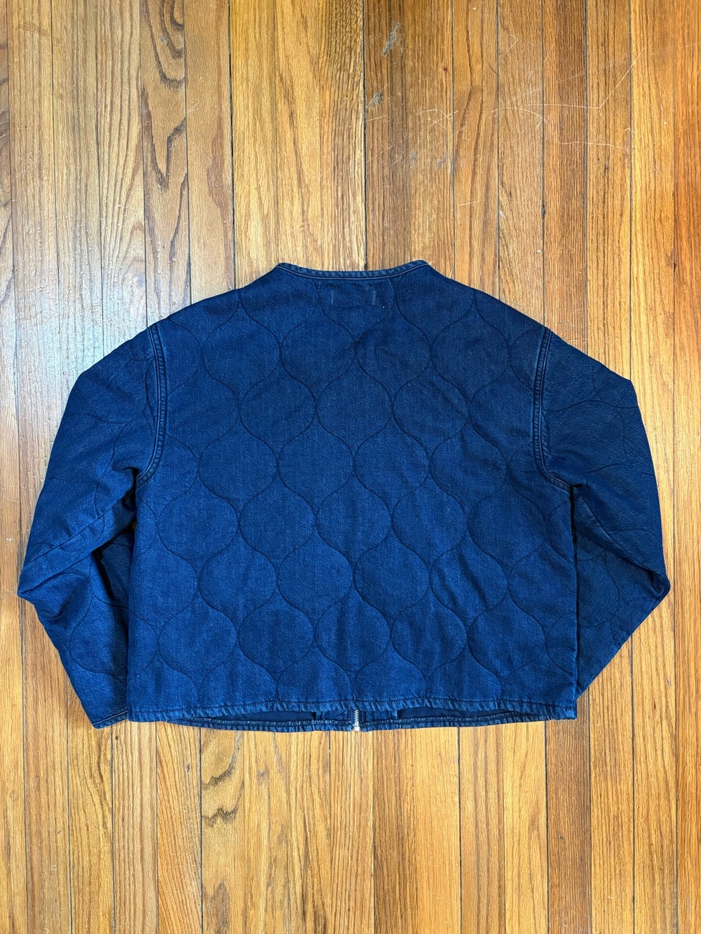 Madewell Quilted Denim Jacket - Women’s Size Medium - Picture 5 of 8